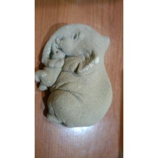 Elefante en Piedra gris